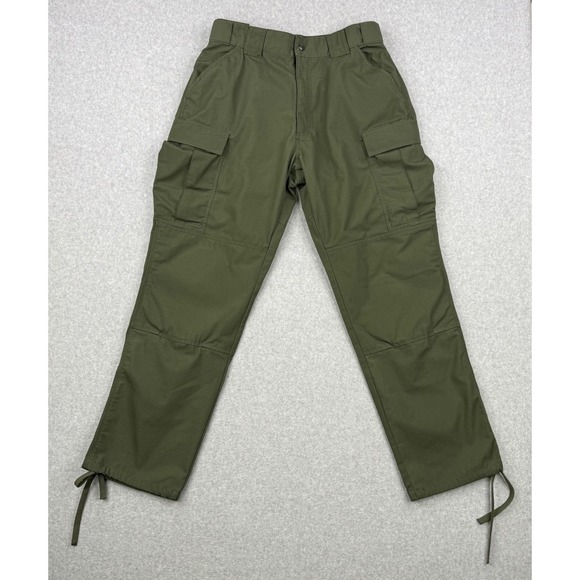 5.11 Tactical Pants Mens 35x32 Olive Green Cargo Utility Ripstop Workwear - Picture 1 of 14